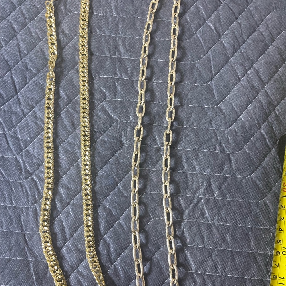 Gold Delicate Necklace Chains